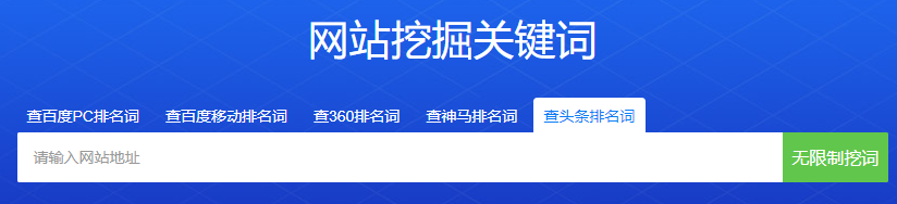 查头条排名搜索框.png